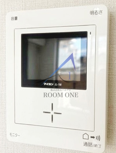 セキュリティ　モニター付きインターホンです。