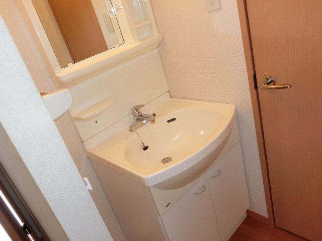 洗面設備　写真は202号室