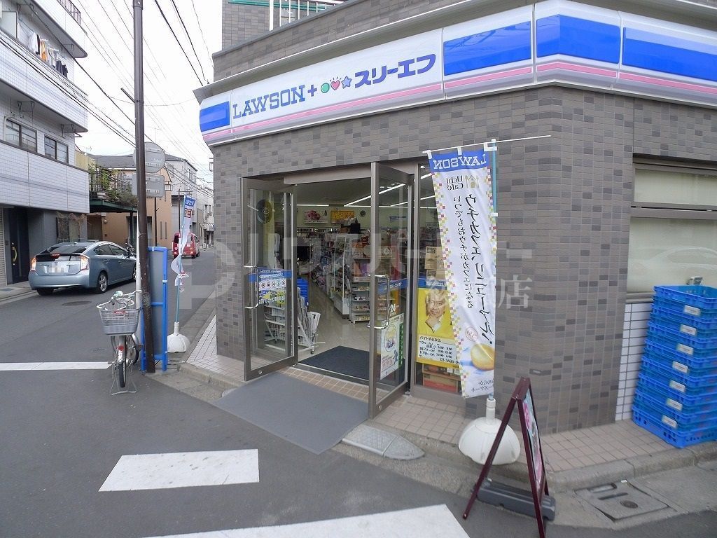 コンビニ　ローソン・スリーエフ葛飾堀切七丁目店（コンビニ）まで70m