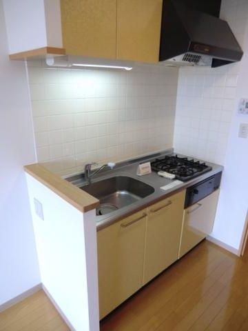 キッチン　２口システムキッチン