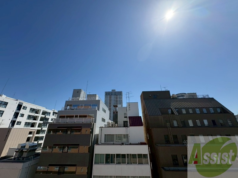 眺望　眺望はこちら。静かな住宅街という印象を受けました。