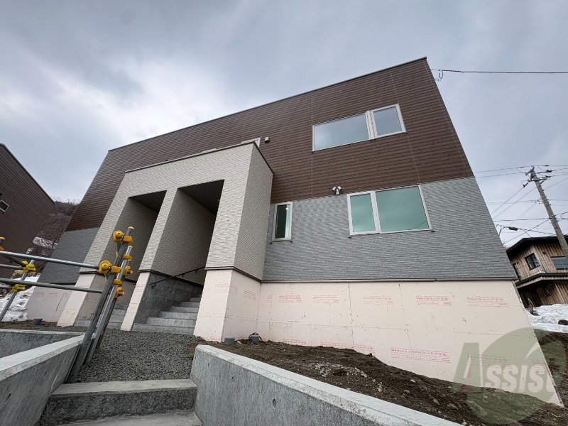 建物外観　札幌市西区山の手二条「Ｌｅａｆｙ　ＦｏｒｅｔＡ棟」