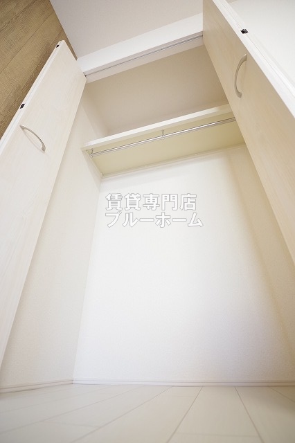 収納　大容量のウォークインクローゼット！