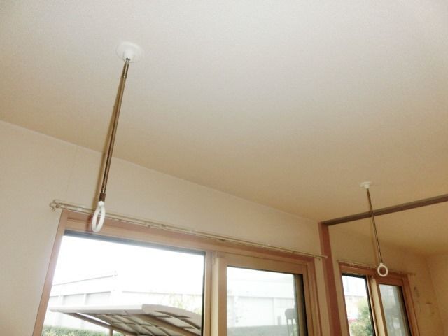 その他　雨の日でも室内干しができます！