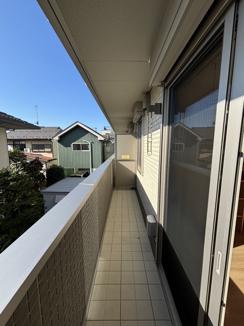 バルコニー　別部屋参考写真です