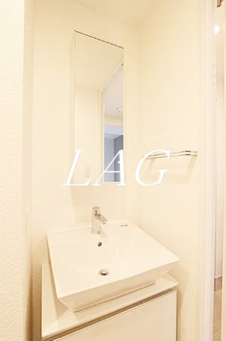 洗面設備　洗面台です。