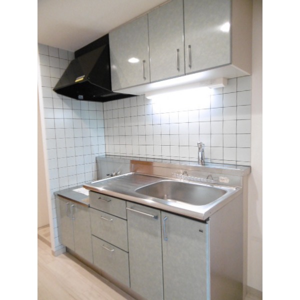 キッチン　２口コンロ可能