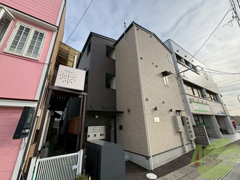 建物外観　塩釜市東玉川町「Ａｚｕｌ塩釜３」