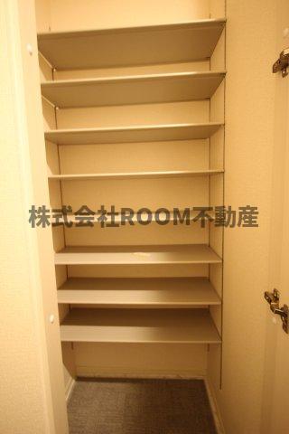 収納　収納があります