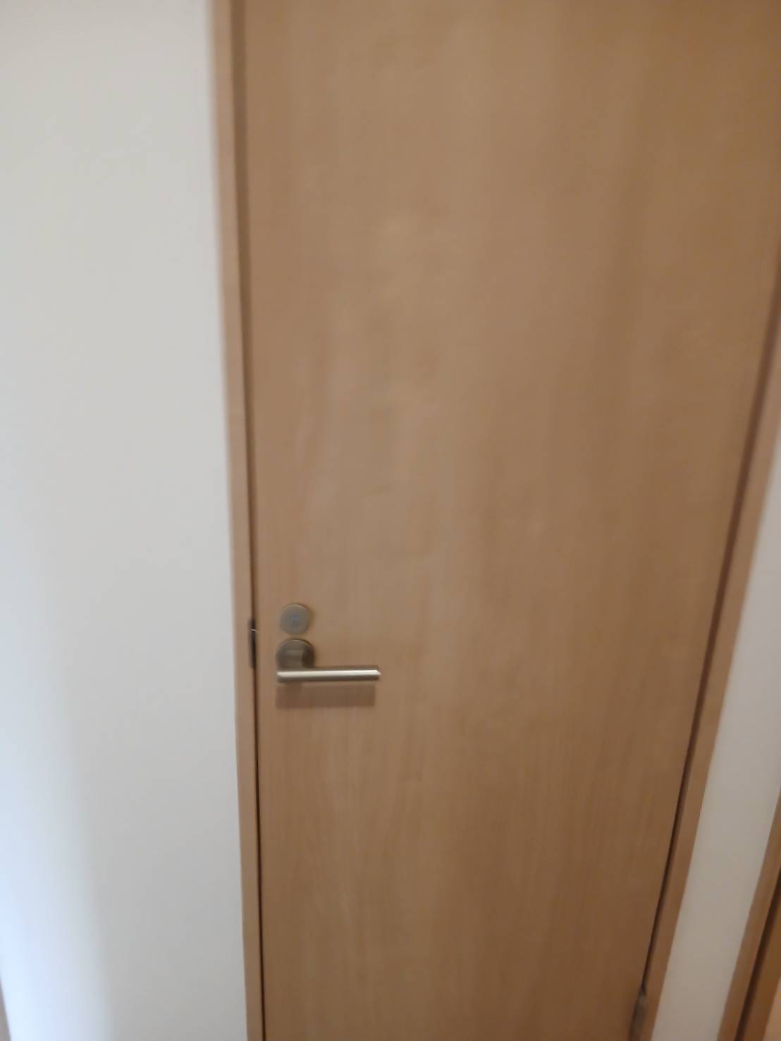 トイレ　トイレのドアとなります。