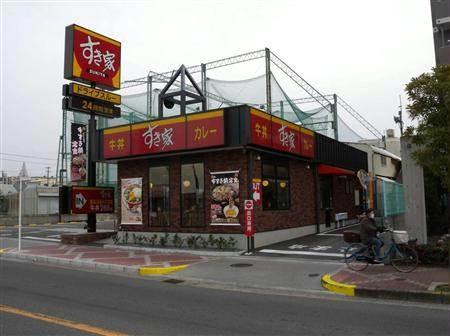 飲食店　すき家 住吉遠里小野店（飲食店）まで342m