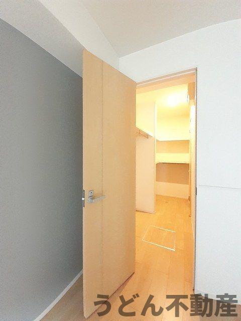 収納　うどん県のお部屋探しはうどん不動産へ うどんちゃんとLINE