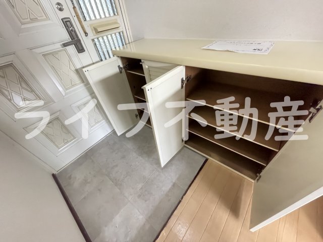 収納　大きなものも収納できそうです
