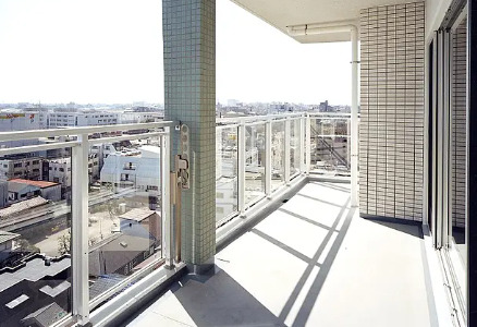バルコニー　別タイプ部屋　参考写真です