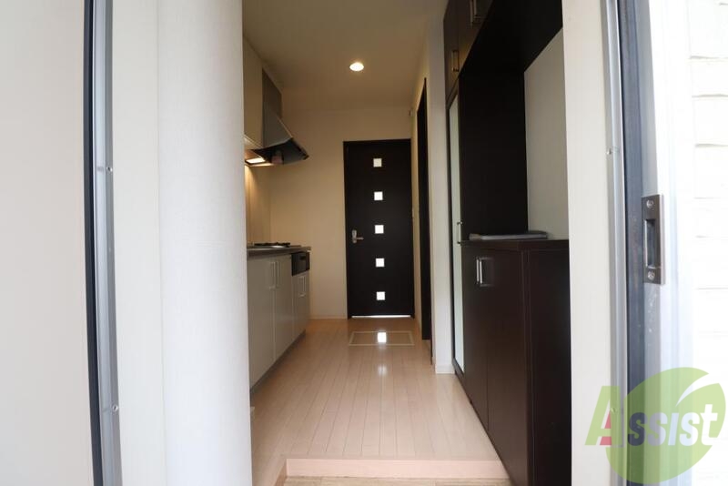玄関　レイアウトを考えるのが楽しいお部屋です