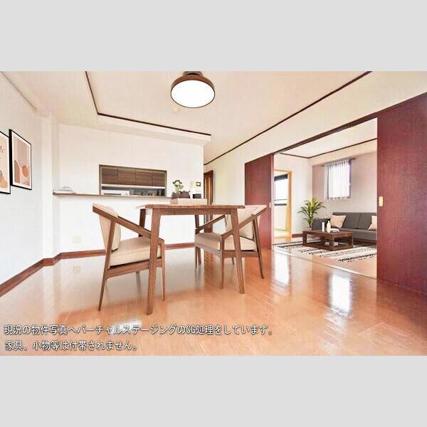 居室・リビング　CG処理をしています。家具・小物等は付帯されません。
