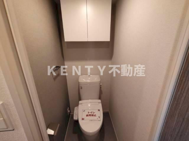 トイレ　ゆったりとした空間のトイレです