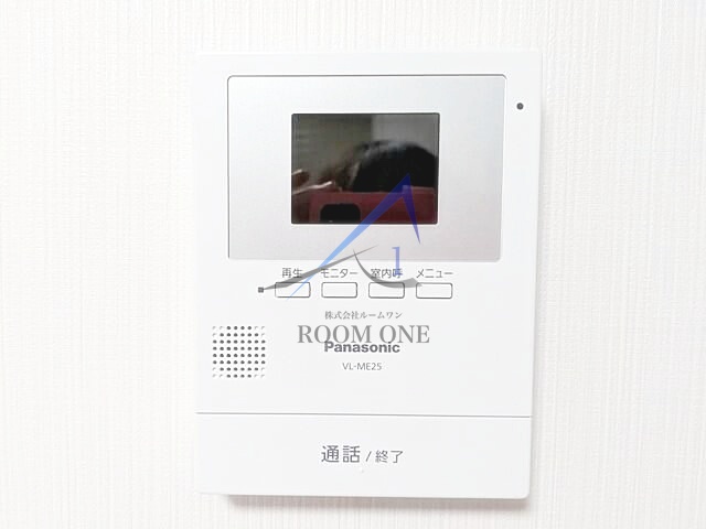 セキュリティ　モニター付きインターホンです。