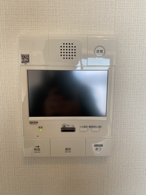 セキュリティ　来訪者の顔の見える安心感。