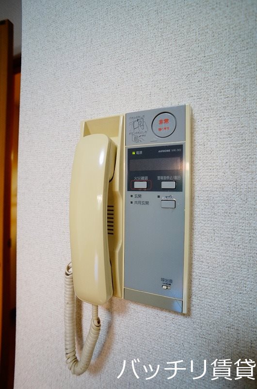 セキュリティ　＊画像は別部屋の為イメージ、現状を優先致します。