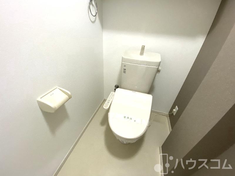 トイレ　温水洗浄便座です！
