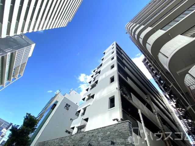 建物外観　管理人常駐で安心！