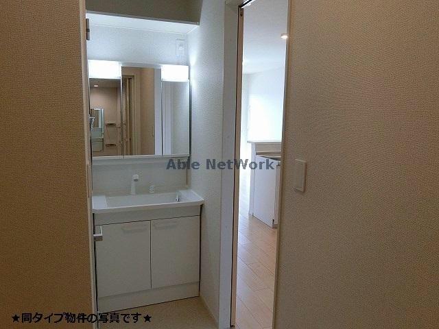洗面設備　※管理会社写真参照