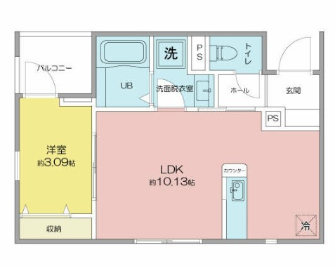 リーブルファイン本城町の間取り写真