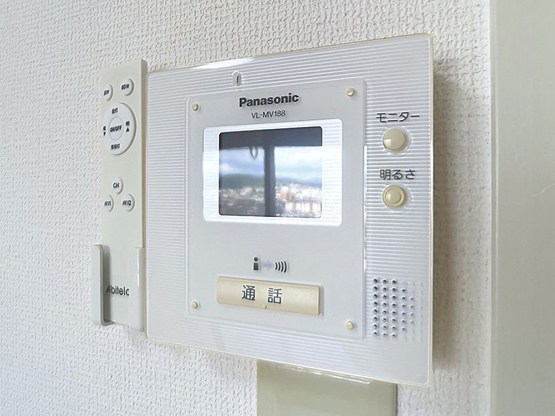 セキュリティ　※写真は別号室のものです。