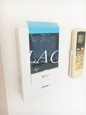セキュリティ　モニター付インターホンです。