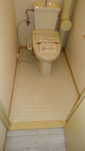 トイレ　※前回入居時の室内です。