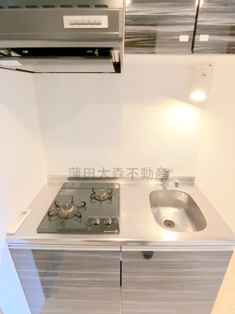 キッチン　2口ガスシステムキッチン