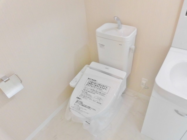 小田急伊勢原駅前マンションのトイレ写真