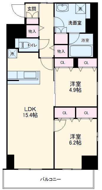 GRAN COURT YONOの間取り写真