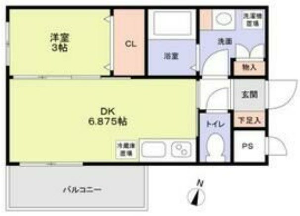 阪急千里線 柴島駅 徒歩4分 3階建 築5年の間取り写真