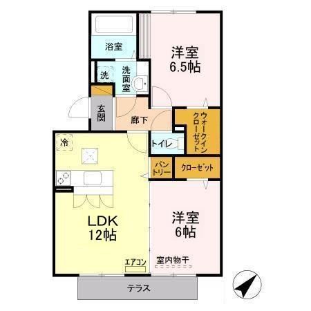 東京メトロ東西線 妙典駅 徒歩9分 3階建 築15年の間取り写真
