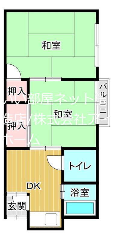 勝山3丁目平屋一戸建の間取り写真