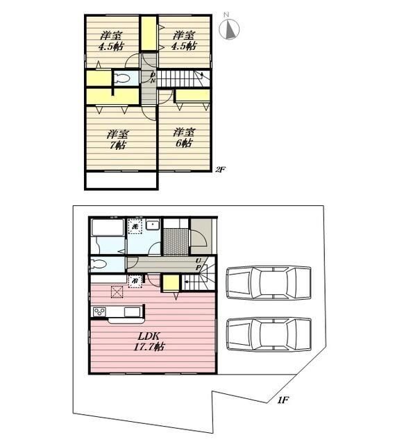 八王子市上壱分方町03の間取り写真