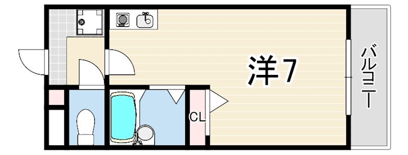 クレアコート産所町の間取り写真