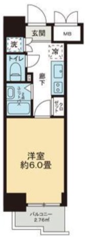 ルーブル文京音羽の間取り写真