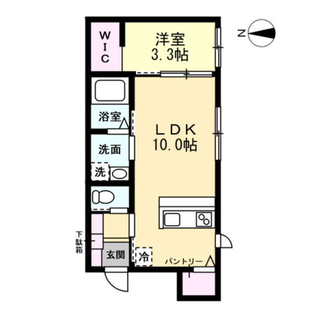 Earth Terrace SoRaの間取り写真