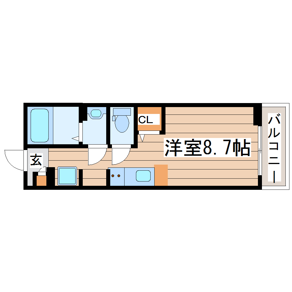 アズクレストの間取り写真