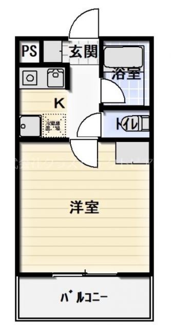 ＪＲ東海道本線 静岡駅 バス乗車時間：13分 最寄りバス停で下車 徒歩2分 3階建 築39年の間取り写真