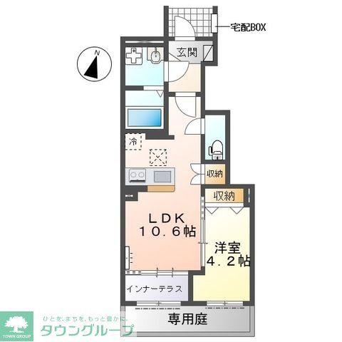仮)川越市的場スターテラスIIの間取り写真