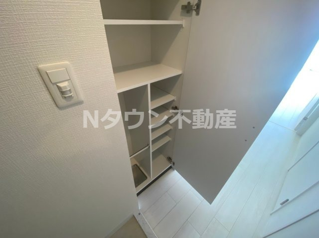 玄関　落ち着いた玄関です