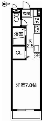 PLUSSUM COAST港の間取り写真