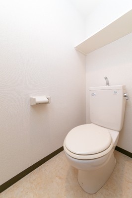トイレ　落ち着いた色調のトイレです♪