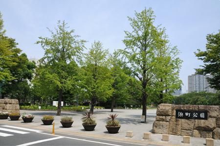 公園　浜町公園（公園）まで500m