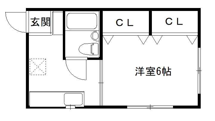 金子ハイツの間取り