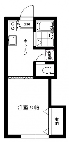 桜井荘の間取り